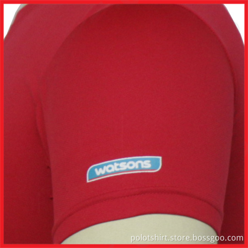 Custom Embroidered t-shirt with custom label